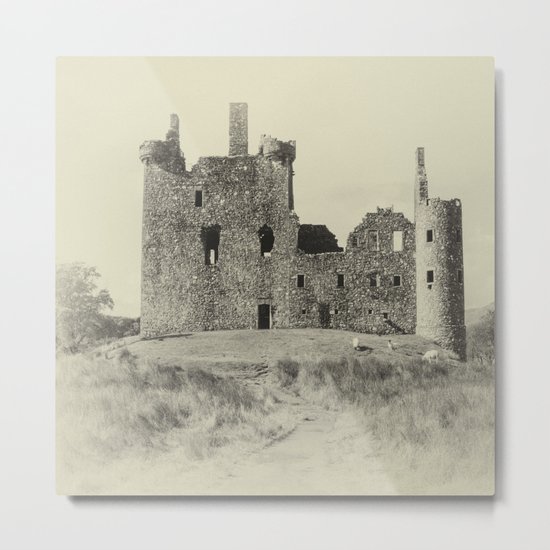 Kilchurn Castle 3 Metal Print