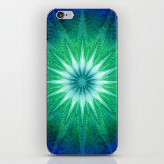 Snowflakes iPhone & iPod Skin