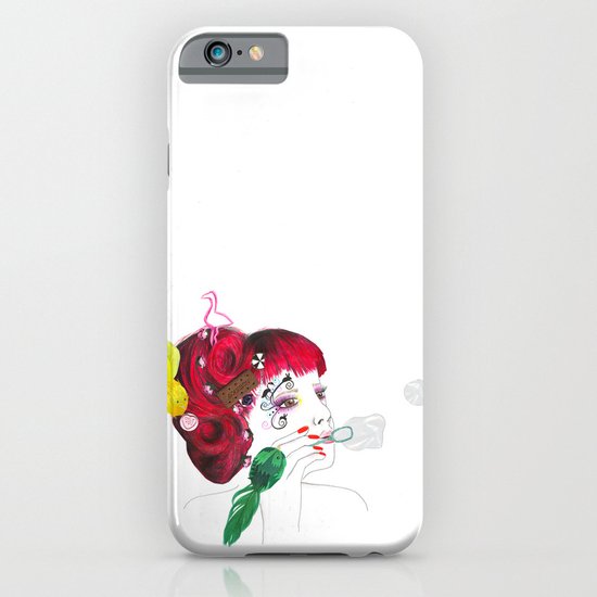 Bubble girl iPhone & iPod Case