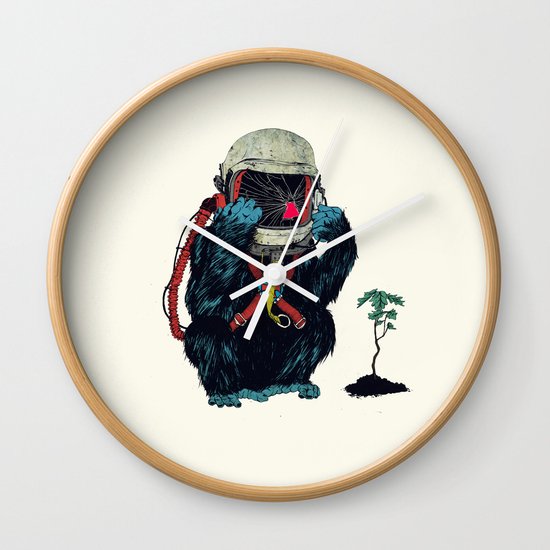 Clams Wall Clock