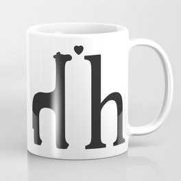h is for high horse Coffee Mug