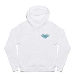 forget-me-nots heart Hoody