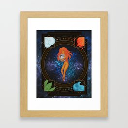 The Zodiac Framed Art Print