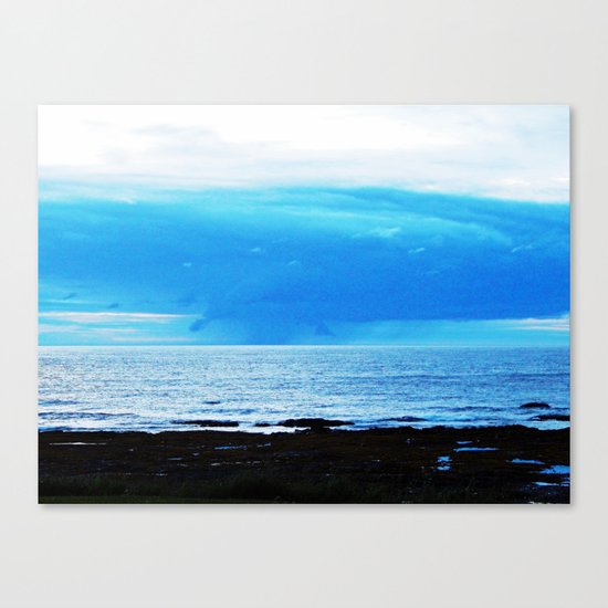 Storm Funnels Above the Sea Canvas Print