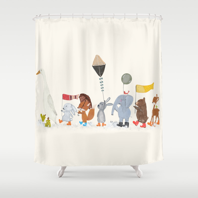 pics Splish Splash Shower Curtain society6