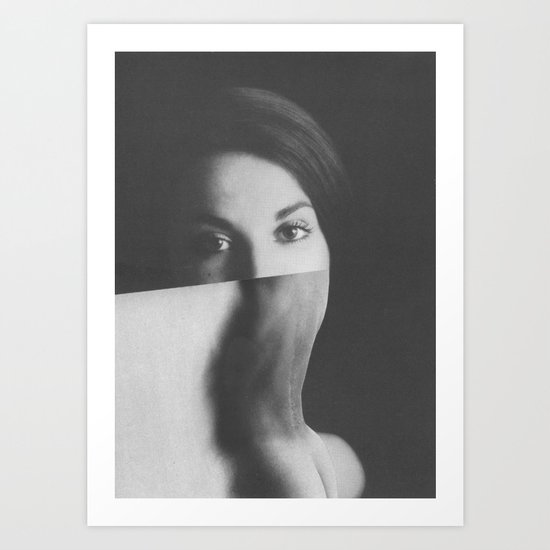 Back Talk Art Print