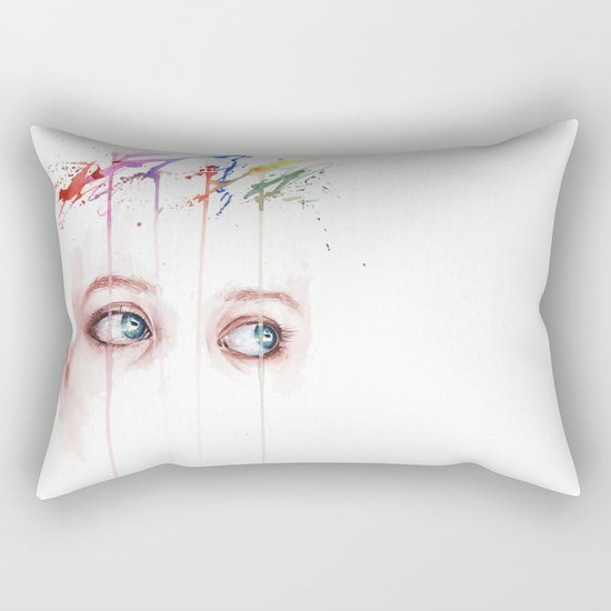 Beautiful mind Rectangular Pillow