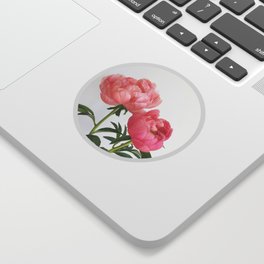 Peonies Sticker