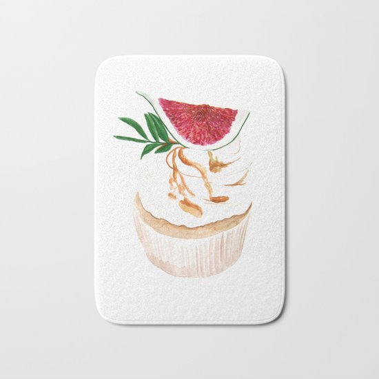 Fig Cupcake Bath Mat