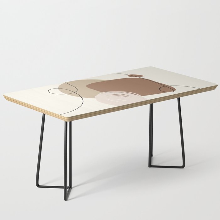 Swedish Minimalist Abstract Scandi Look Coffee Table