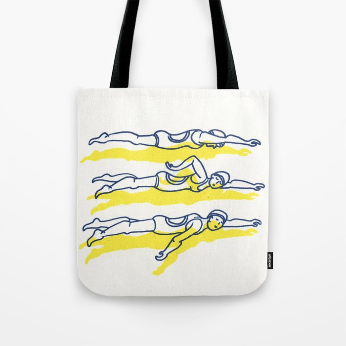 Learn to Swim Tote Bag