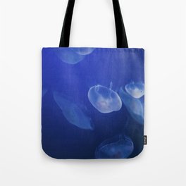 Blue Jellyfish Tote Bag