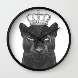 The King Panther Wall Clock