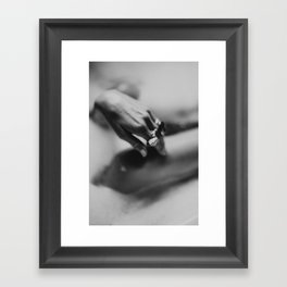 Black and white hands | People Photography prints | Framed art print Framed Art Print