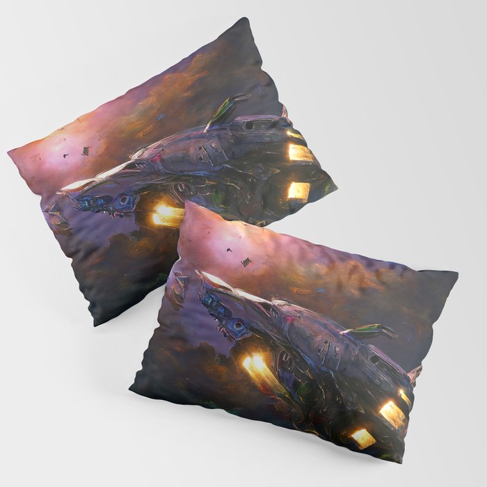 Traveling at the speed of light Pillow Sham