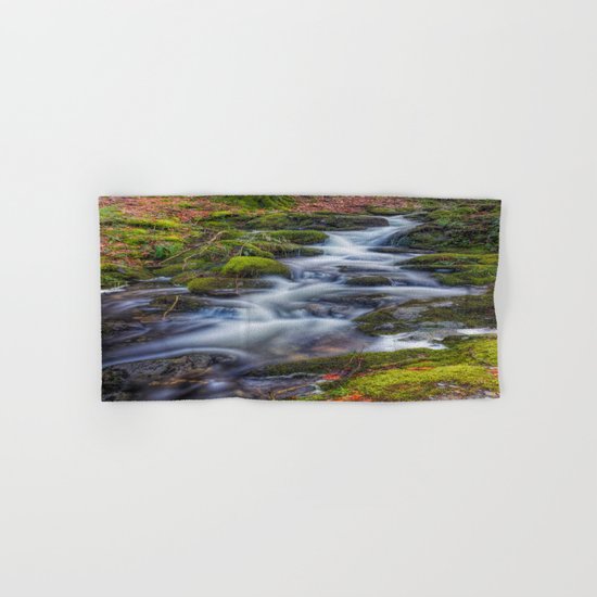 Autumn Stream Hand & Bath Towel