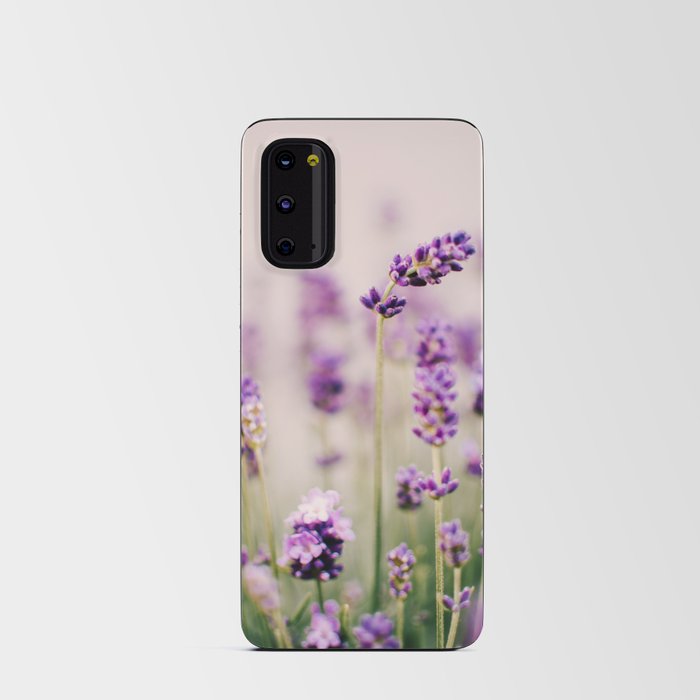 Lavender Close-up | Nature photography Android Card Case