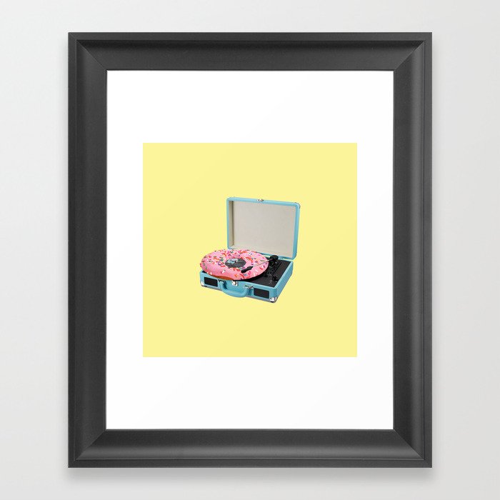 sweet spin Framed Art Print