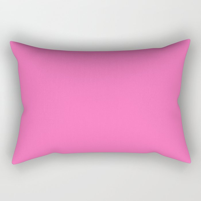 Electric Pink Rectangular Pillow