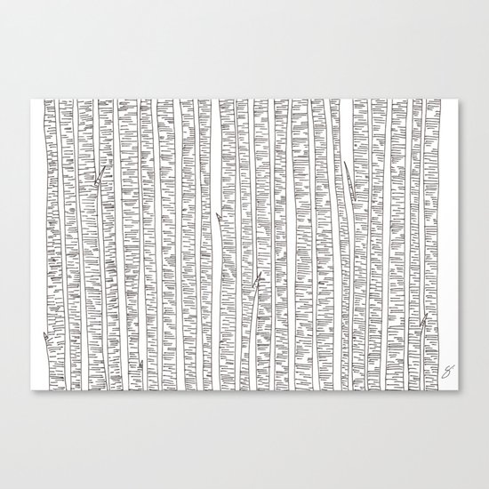 Lost In Stripes Canvas Print