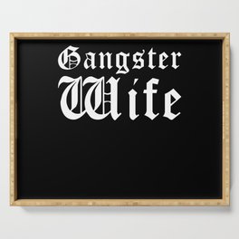 Gangster Wife Serving Tray
