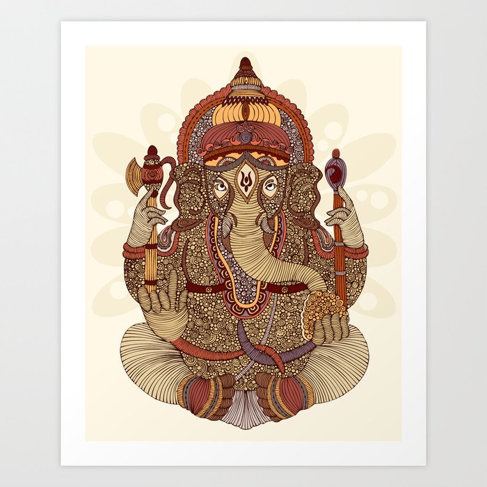 Ganesha: Lord of Success Art Print