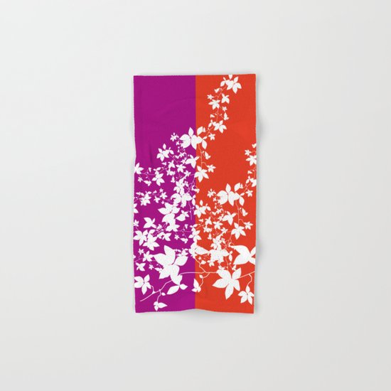 Climbing Flowers Hand & Bath Towel