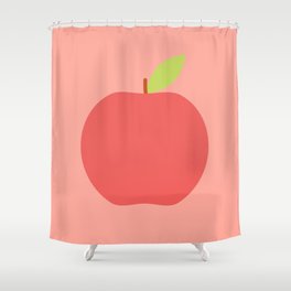 #65 Apple Shower Curtain