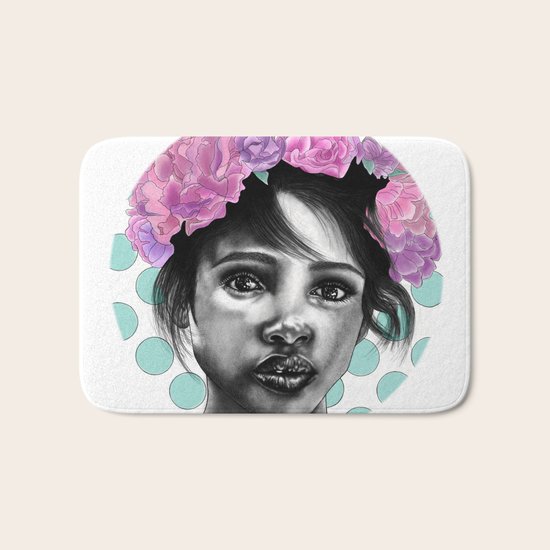 Princesse Paris Rose Bath Mat