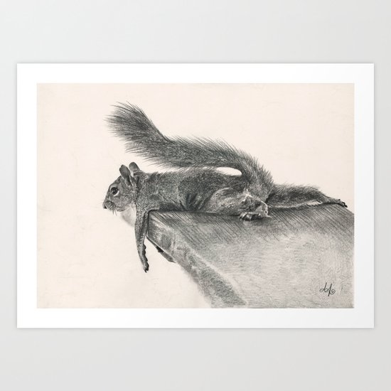 Monday Mood Art Print