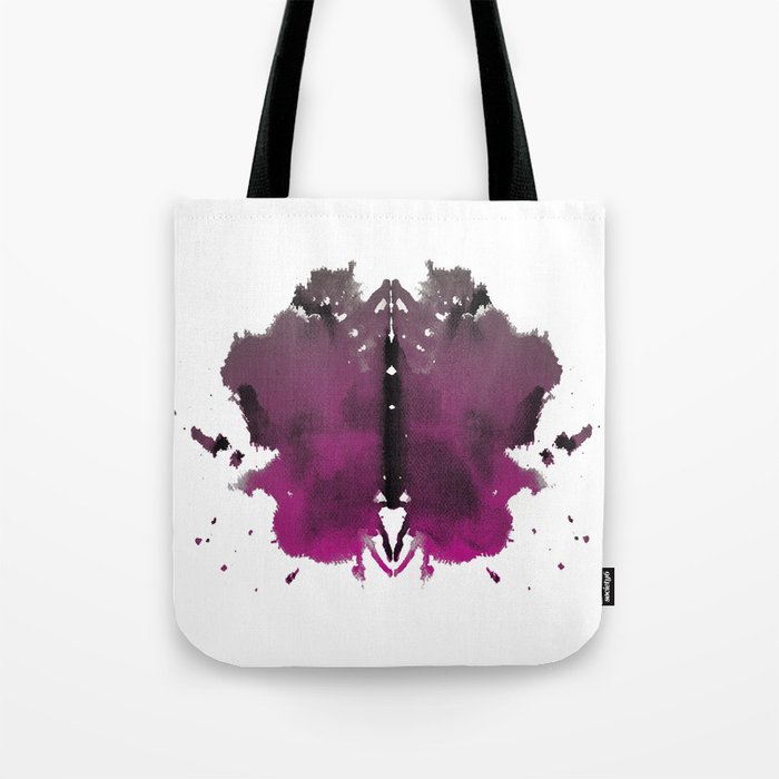 Rorschach test 2 in color   Tote Bag