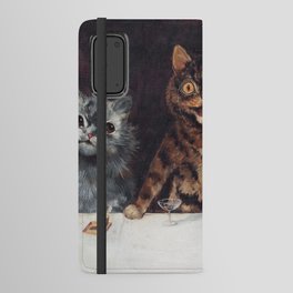 Louis Wain - The Bachelor Party Android Wallet Case