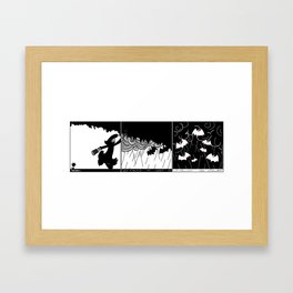 Batscape Framed Art Print