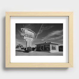 Bel Air 50s Motel Recessed Framed Print