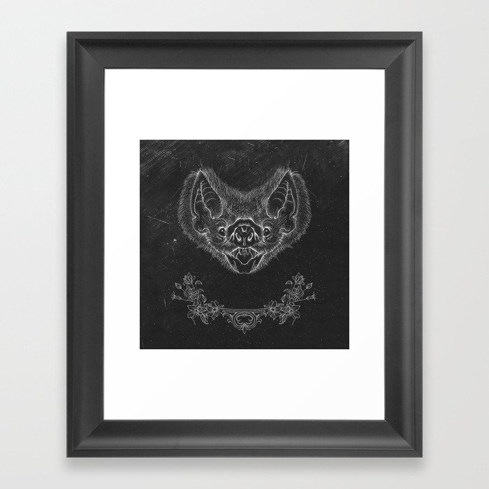 Bat Framed Art Print