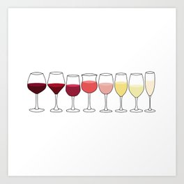 Wine Art Print