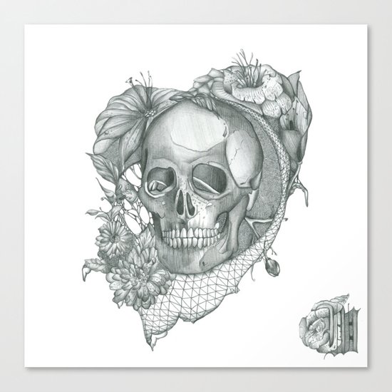 w i l d f l o w e r s Canvas Print