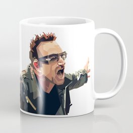 Bono New Years Day Coffee Mug