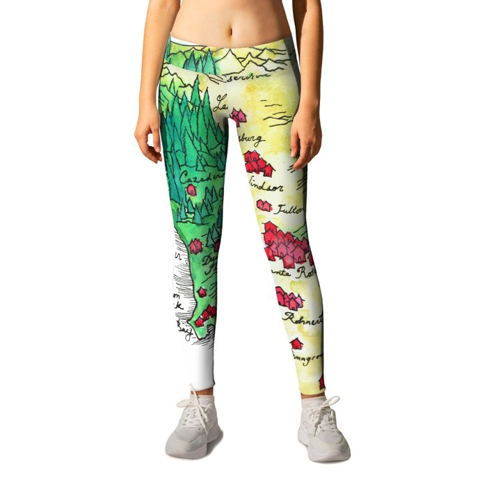 Sonoma County Leggings by Jerry Wilson