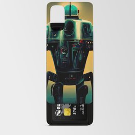 Retro-Futurist Robot Android Card Case