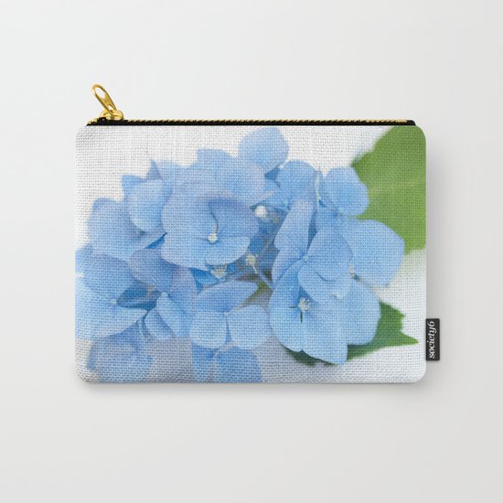 Blue Hydrangeas #1 #decor #art #society6 Carry-All Pouch