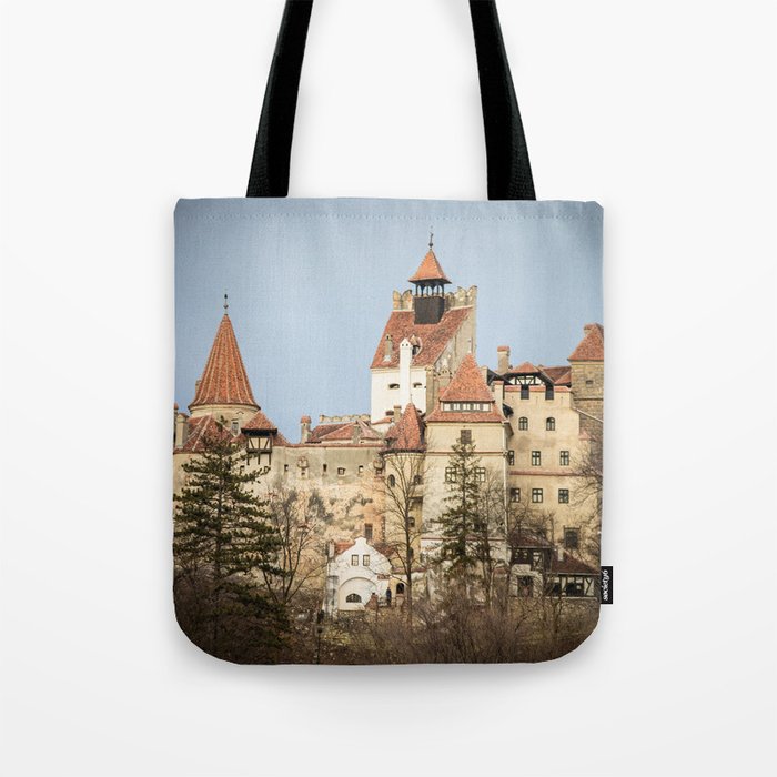 Dracula's Castle in Transylvania Tote Bag