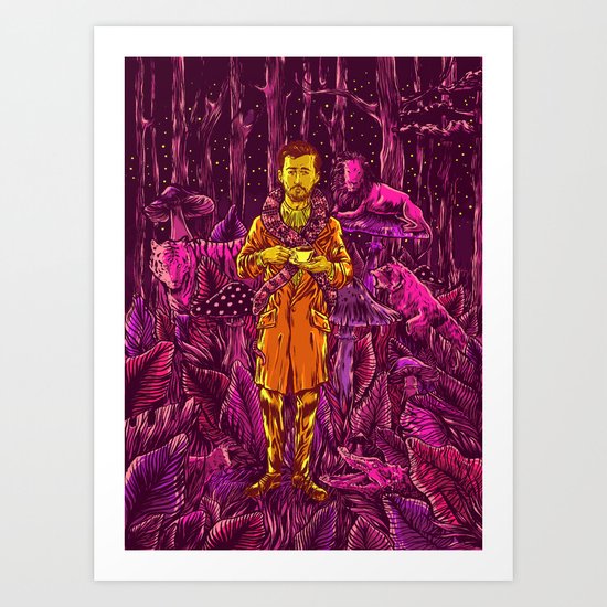 Adam in Wonderland Art Print