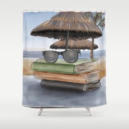 Summer vacation  Shower Curtain