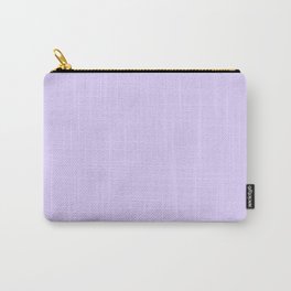 Lilac Purple Carry-All Pouch | Lightpurple, Cool, Soft, Gentle, Simple, Minimal, Lavender, Solid, Solidpurple, Lilac 