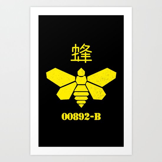 Heisenberg - Breaking Bad 892B Golden Moth Art Print