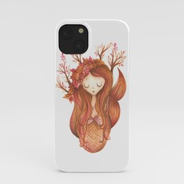 Autumn Mermaid  iPhone Case