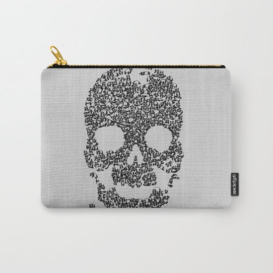 Panda is Cool (Grey) Carry-All Pouch