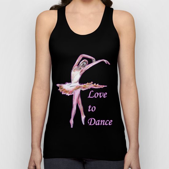 Love to Dance Unisex Tank Top