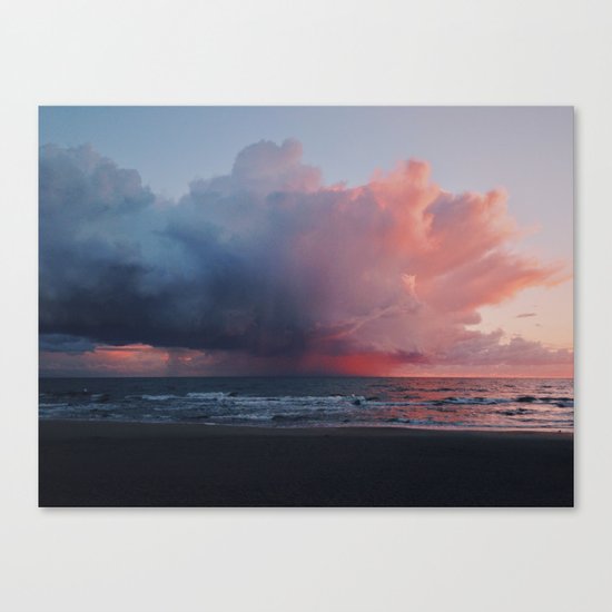 Sunset Storm Canvas Print